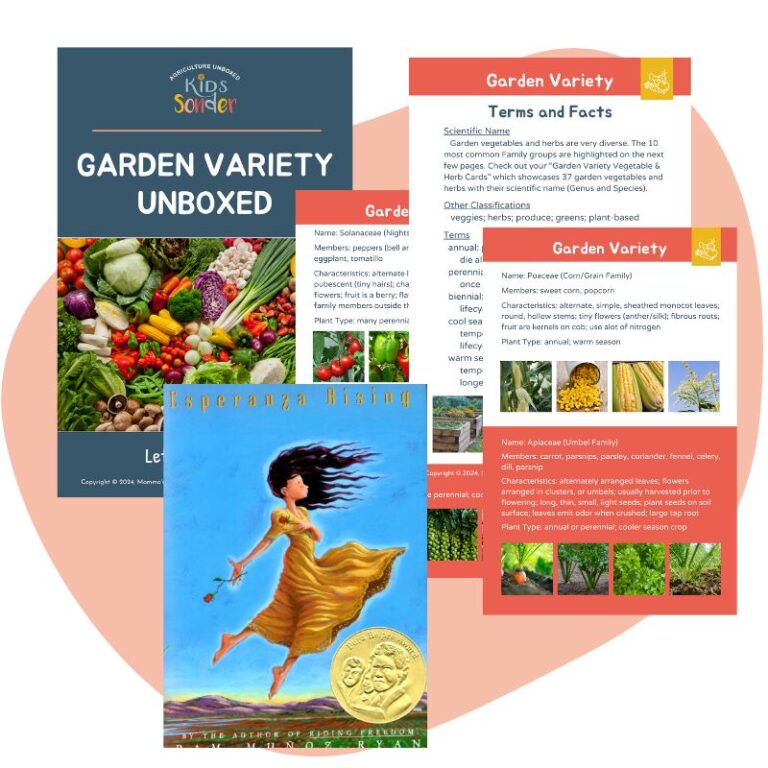 Garden Variety Unboxed Learning Kit Books